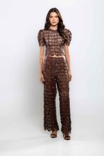 Blusa Valeria - Marrom Vedrá