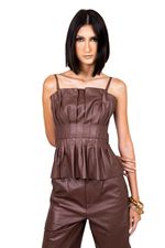 Blusa Zoe - Marrom Vedrá