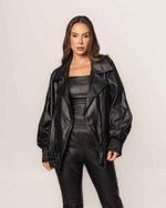 Jaqueta Nora - Preto Texturizado - CODES