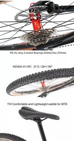 Bicicleta Mtb Twitter Leopard Carbono 30v Disco Hidr