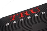 Tapete Magnético Organizador De Bancada TRU BARBER Para Barbearia Barbeiro Com 4 Ímãs Para Apoior Maquinas de Cortar Cabelo e Tesoura