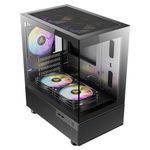 Gabinete Antec CX200M RGB Elite, Lateral em Vidro, 5 Fans RGB