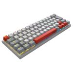 Teclado Gamer Mecânico PCYES Kuromori White Ghost Switch Blue - LED Rainbow - PTKMWG60BL