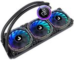 Water Cooler Rise Mode Aura Ice Black ARGB, 360mm, Preto - RM-WAIB-06-ARGB