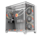 Gabinete PCYES Gamer Forcefield Max White Ghost - GFFMAXWG