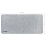 Mouse Pad PCYES Desk Mat Exclusive Pro Gray 900X420mm - PMPEXPPG