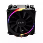Cooler Para Processador PCYES Frost Pulse ARGB Black Vulcan, TDP 180W, PEFPARGBBV