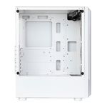 Gabinete Gamer Rise Mode Wave White ARGB, 3x Fans, Branco - RM-WA-BW-ARGB
