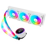 Water Cooler Gamer Rise Mode Aura Ice, ARGB, 360mm, RM-WAI-03-ARGB Branco