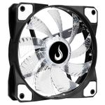 Cooler para Gabinete Rise Mode Wind W1 120mm, LED Branco - RM-WN-01-BW