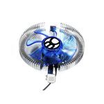 Cooler Processador Bluecase BC-04UABX, Intel + AMD 95W Fan Azul