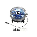 Cooler Processador Bluecase BC-04UABX, Intel + AMD 95W Fan Azul