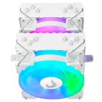 Cooler Processador Rise Mode G800 ARGB, AMD/Intel, Branco - RM-ACG8-ARGB-W