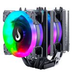 Cooler Processador Rise Mode G800 ARGB, AMD/Intel, Preto - RM-ACG8-ARGB-B