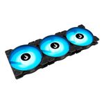 Cooler para Gabinete Kit Com 3 Ventoinhas Rise Mode X 120mm Led ARGB - RM-XLD-01-ARGB