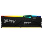 Memória Kingston Fury Beast DDR5 RGB 16GB 5600MHZ KF556C40BBA-16