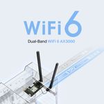 Placa de Rede Wireless Mercusys MA80XE AX3000, Wi-Fi 6, Bluetooth 5.2 PCIe