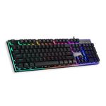 Teclado Gamer Rapoo V52 Retroiluminado RA029 Preto