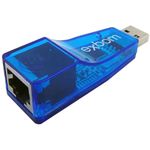 Conversor Exbom USB para RJ45 10/100