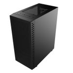 Gabinete PCYES Gamer Bolter Black Vulcan, Lateral em Vidro, GBBVPBR