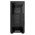 Gabinete PCYES Gamer Bolter Black Vulcan, Lateral em Vidro, GBBVPBR