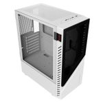 Gabinete PCYES Gamer Set White Ghost, Lateral em Vidro,  GSWGPBR