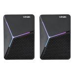 Caixa de Som Gamer Vinik Star 6W 2.0 LED Rainbow - VSPKG6WST