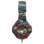 Headset Gamer Camuflado Kolke KGA-487 Trooper LED Vermelho