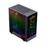 Gabinete Gamemax Kreator, ARGB, Lateral e Frontal em Vidro