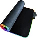 Mouse Pad Gamer Extra Grande Com Led Colorido MP-LED3080 80x30CM Exbom