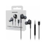 Fone De Ouvido Samsung AKG Tipo-C, Earphones com Microfone