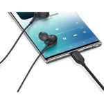 Fone De Ouvido Samsung AKG Tipo-C, Earphones com Microfone