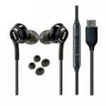 Fone De Ouvido Samsung AKG Tipo-C, Earphones com Microfone