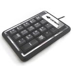 Teclado Numérico C3Tech KN-11BK  USB 2.0 Preto