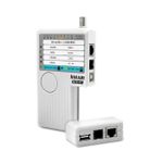 Testador de Cabos  RJ-11, RJ-45, Cabo Coaxial BNC e USB HTC-41