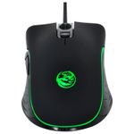 Mouse PCYES Gamer MA7 4000DPI Sensor AVAGO 3050, LED 7 Cores