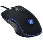 Mouse PCYES Gamer MA7 4000DPI Sensor AVAGO 3050, LED 7 Cores
