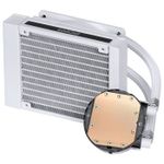 Water Cooler PCYES Sangue Frio 2 White 120mm Mangueira de Nylon PSF2120H33WHSL