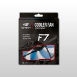 Cooler para Gabinete C3Tech Storm F7-L100BL Led Azul 120mm