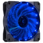 Cooler para Gabinete VINIK VX Gaming V.LUMI 15 Pontos de LED Azul 120mm VLUMI15B