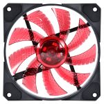 Cooler para Gabinete VINIK VX Gaming V.LUMI 33 Pontos de LED Vermelho 120mm VLUMI33R