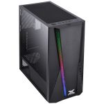 Gabinete Gamer Vinik VX Gaming FEUX RGB com Acrílico