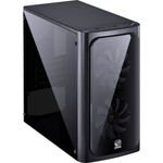 Gabinete PCYES VENUS C/ 2 FANS LED Verde