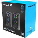Caixa de Som Fortrek Gamer Black Hawk RGB G