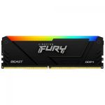 Memória Kingston Fury Beast DDR4 16GB 3200MHZ RGB KF432C16BB12A/16