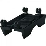 Suporte para CPU com Rodinhas Preto
