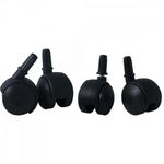 Suporte para CPU com Rodinhas Preto