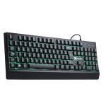 Teclado Gamer Vinik Defender Multimídia LED 7 Cores GT300