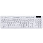 Teclado Vinik Chocolate Branco, Slim Multimidia TCB200