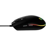 Mouse Logitech Gamer G203 RGB Lightsync 8000DPI Preto